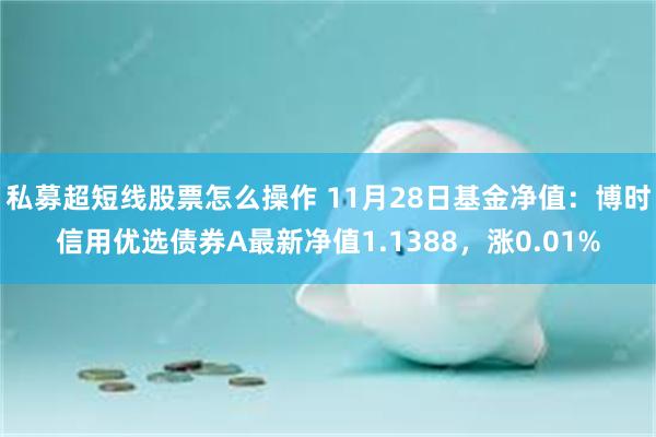 私募超短线股票怎么操作 11月28日基金净值：博时信用优选债券A最新净值1.1388，涨0.01%